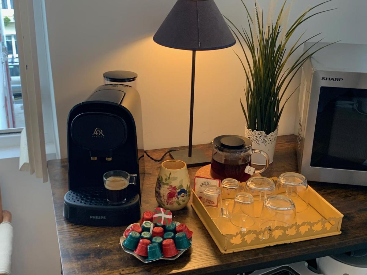 Biarritz Centre, Pres Avenue De Verdun, Cosy Apt 2 Pieces , Salon , Chambre Separe, Rue Tres Calme A 10 Minutes A Pied De La Grande Plage ภายนอก รูปภาพ